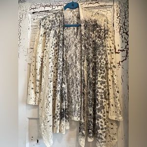 Origami Lace Cardigan